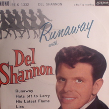 Runaway With Del Shannon (Vinyl)