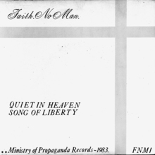 Quiet In Heaven / Song Of Liberty (VLS)