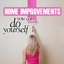 Home Improvements You Can Do Yourself