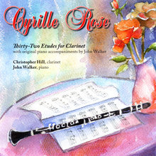 Cyrille Rose - 32 Etudes for Clarinet and Piano