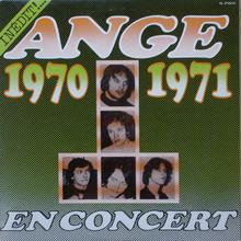 Ange En Concert  1970 - 1971 (Vinyl)