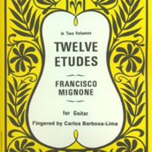 Mignone Twelve Etudes (Vinyl)