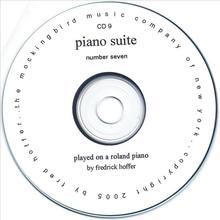 CD 9, Piano Suite Number 7