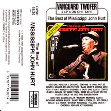 The Best Of Mississippi John Hurt (Reissued 1987) (Cassette)
