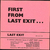 First From Last Exit... (Vinyl)