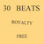 30 Beats Royalty Free
