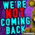 We're Not Coming Back (Feat. Jordan Lacore) (CDS)