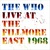 Live At The Fillmore East 1968 CD1